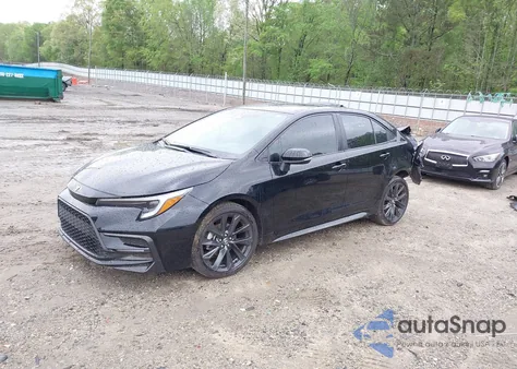 2024 Toyota Corolla Se/Night Shade from USA, damaged, VIN 5YFS4MCE5RP175794